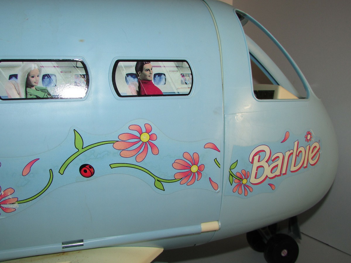 ORIGINAL BOXED BARBIE JET PLANE AIRPLANE ALL WORKING INTERCOM PLUS