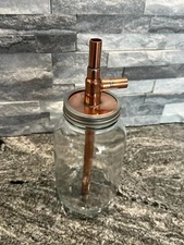 CoProof Mason Jar Thumper Alcohol Distill Moonshine Thump Keg 1/2 Gallon/Jar A2