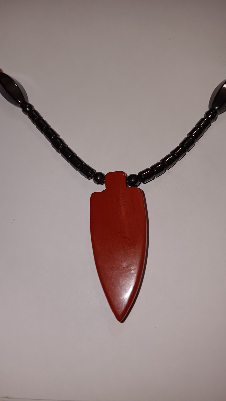 Carnelian Arrowhead Necklace - image 3