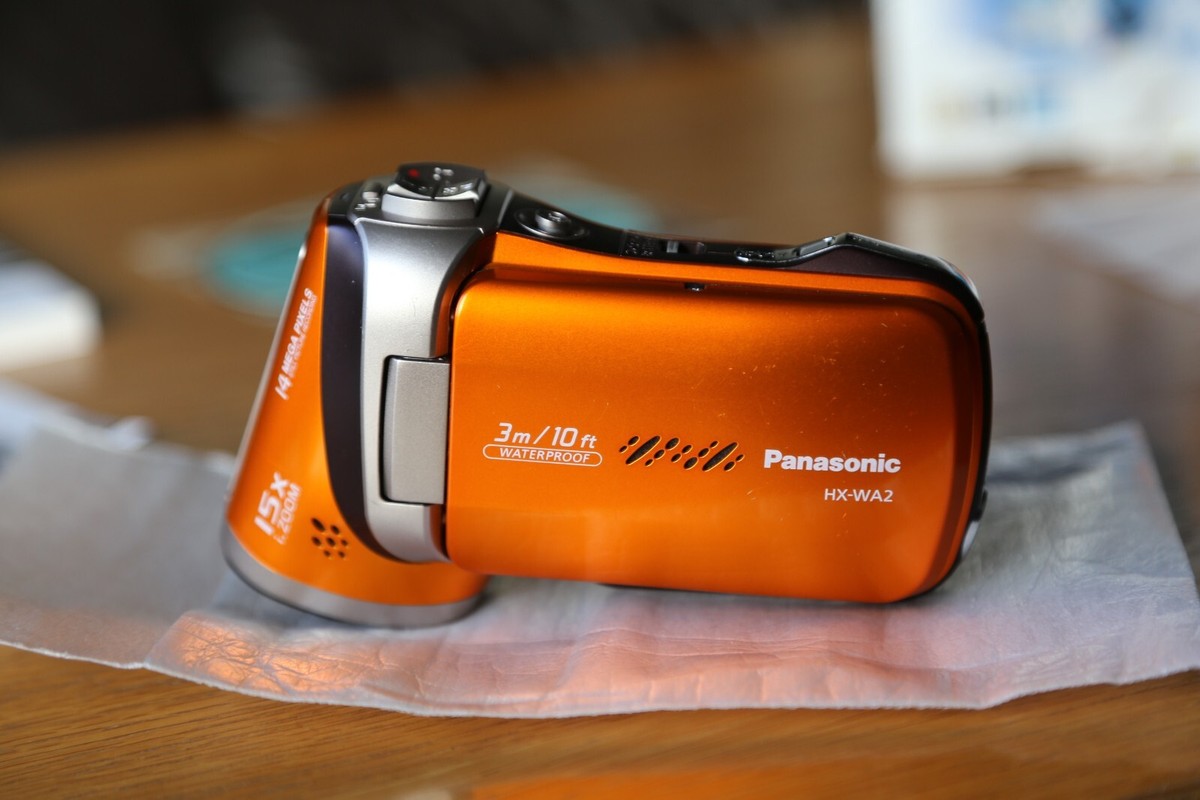【バッテリー欠品】Panasonic パナソニック HX-WA2 オレンジ パナソニック HX-WA2 バッテリー欠品】Panasonic パナソニック HX-WA2