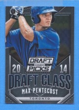 2014 Panini Prizm Perennial Draft Picks Draft Class #10 Max Pentecost Blue Jays