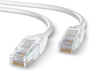 Mr. Tronic 30m Câble de Réseau Ethernet | CAT6, AWG24, CCA, UTP, RJ45 (30 M