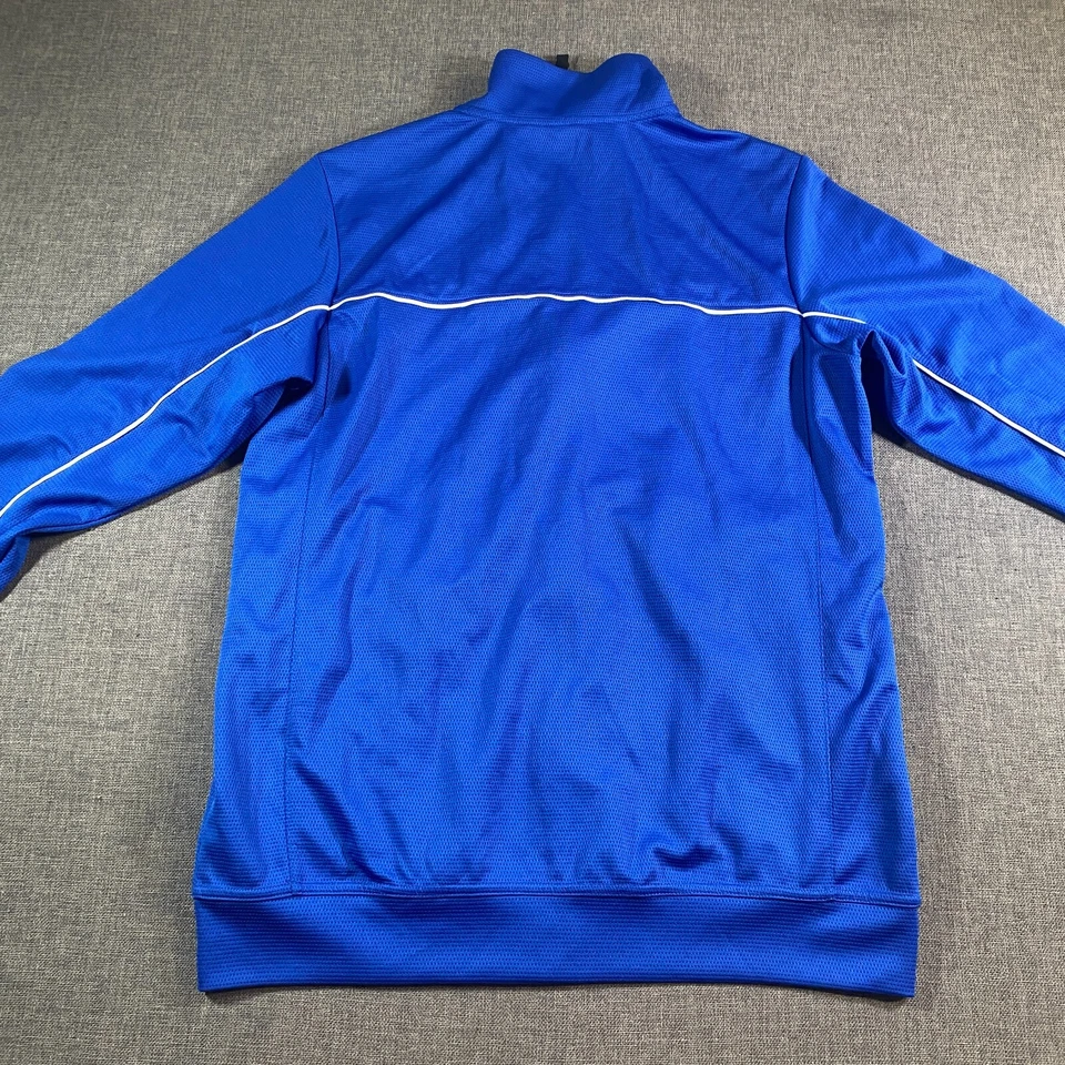 Chaqueta Nike Dri-Fit Cremallera Completa Para Hombre Pequeña Azul Ligera Emily K Center Foto 2 de 4