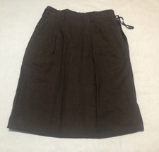 VTG WOOL SKIRT SIZE 6 LAUREN RALPH LAUREN LINED WOMENS-NEW-USA-UNION MADE