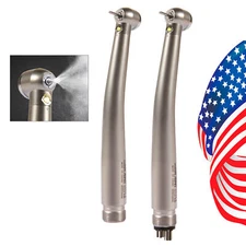 NSK Style Fiber Optic Dental E-generator LED 3 Way High Speed handpiece 4/2 Hole