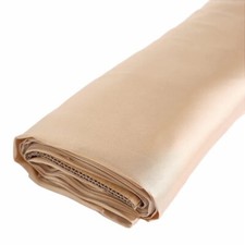 NUDE SATIN FABRIC 54" x 10 yards Bolt Crafts Sewing Put-up Wedding Party SALE
