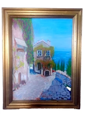 canvas oil painting original signed