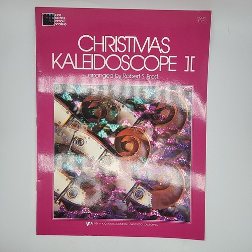 Christmas Kaleidoscope II Violin Sheet Music Book - Picture 1 of 3
