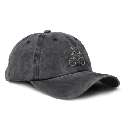 Soft Washed Baseball Cap Mountain Biker Olympics Cotton Dad Hats for Men & Women