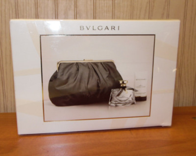 3pc Set BVLGARI Jasmin Noir Mon 2.5oz edp +2.5oz lotion +bag for