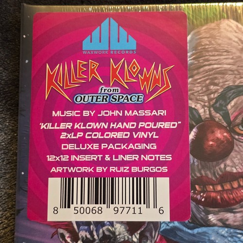 KILLER KLOWNS FROM OUTER SPACE ~ NEW 2 LPs 2024 ~ COLOR VINYL DELUXE PACKAGING - Picture 2 of 5