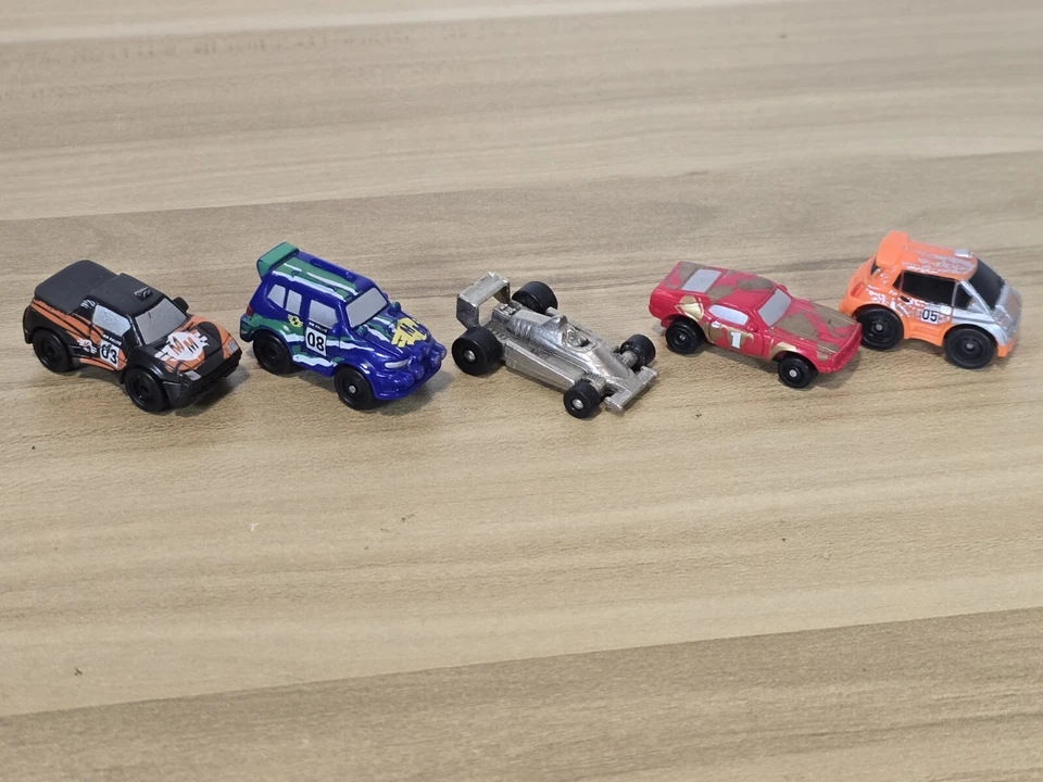 Винтажные микро машины РЕДКИЕ автомобили фургоны комплект работы лот 2002 X 5 гоночный автомобиль F1 Ect - Изображение 2 из 4