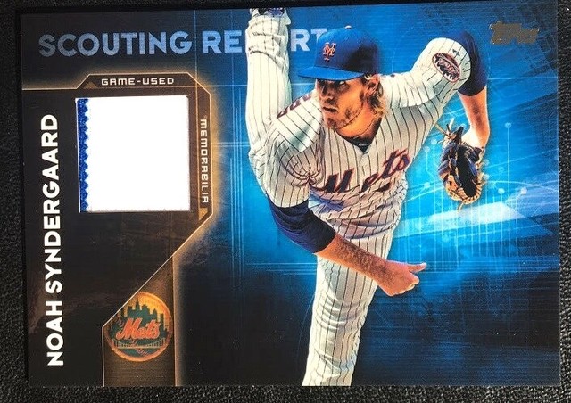 2016 Topps Scouting Report 2 Color Jersey Non Auto Noah ...