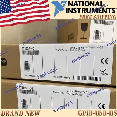For National Instruments GPIB-USB-HS Interface Adapter IEEE 488 Controller New