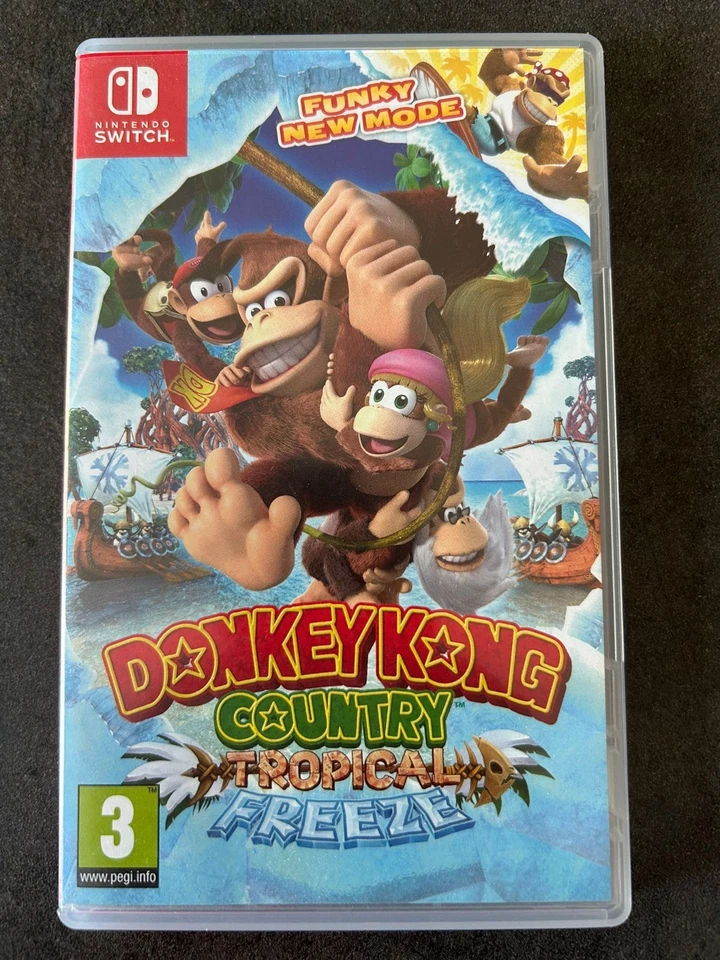 DONKEY KONG COUNTRY TROPICAL FREEZE SWITCH UK OCCASION, photo 1 sur 3