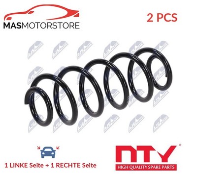 SCHRAUBENFEDER FAHRWERKSFEDER HINTEN NTY ASZ-AU-052 2PCS V NEU OE QUALITÄT