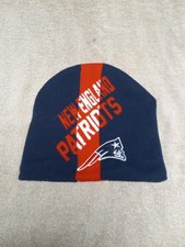Youth Size - New England Patriots Winter Beanie Hat Spell Out - Nfl Team Apparel