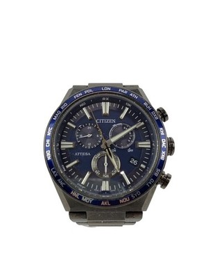 CITIZEN ATESSA ECO-Drive Solar Titanium E660-007C804 Men's Watch From Japan G608