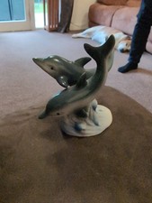 Pair Of Dolphins Figure Ornament