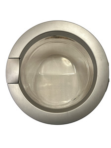 AEG 1108430107 Bullauge Tür Glas Komplett für Waschmaschinen ORIGINAL Silber