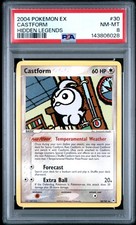 2004 POKEMON EX HIDDEN LEGENDS #30 CASTFORM PSA 8 on eBay