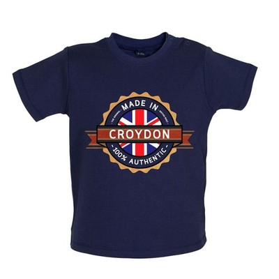 Hergestellt IN Croydon - Baby/Strampler - Stadt Village Born Love Live