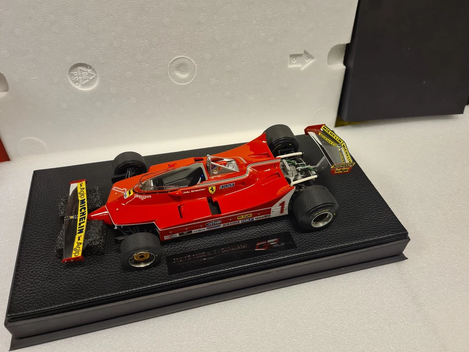 GP Replicas Scala 1/18 Resina GP45A - Ferrari 312T5 #1 1980 Jody Scheckter - Immagine 2 di 2