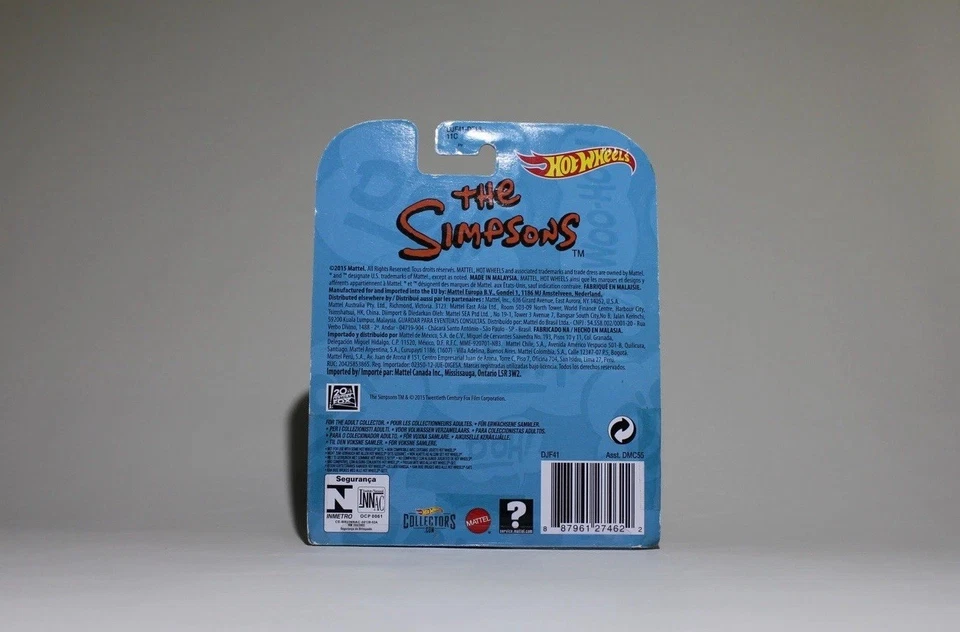 HOT WHEELS 2015 RETRO ENTERTAINMENT THE SIMPSONS THE HOMER - Image 2 of 3