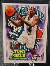 Tony Delk #21 1997-98 Hoops Full Art Hornets D0171A