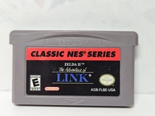 Classic NES Series Zelda II 2 Adventures of Link Cartridge Game for Nintendo GBA