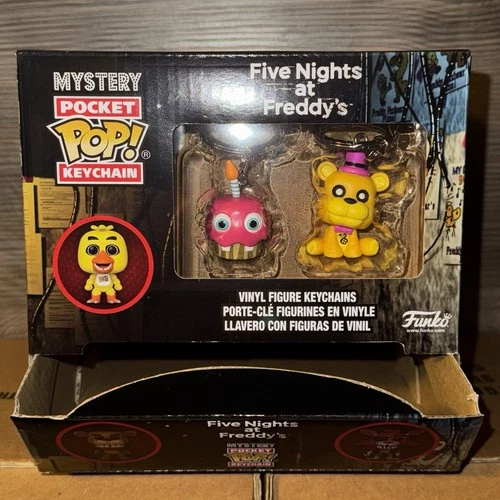 Five Nights at Freddy’s Mystery Pocket Pop Keychain Display Case Fredbear FNaF