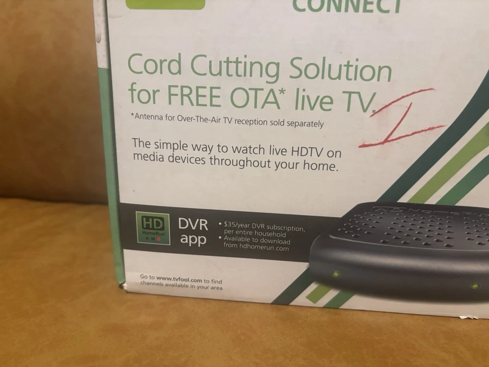 SiliconDust HDHomeRun OTA HDTV Network Tuner Dual ATSC OPEN BOX - Image 3 of 4