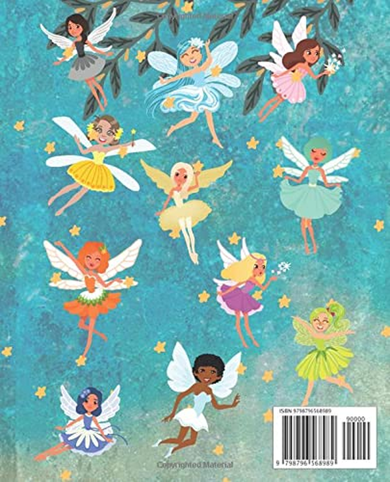 Fairy Notebook: Cute 120 Page Lined Fairy Notebook, 7.5 X 9.25 Inch ...