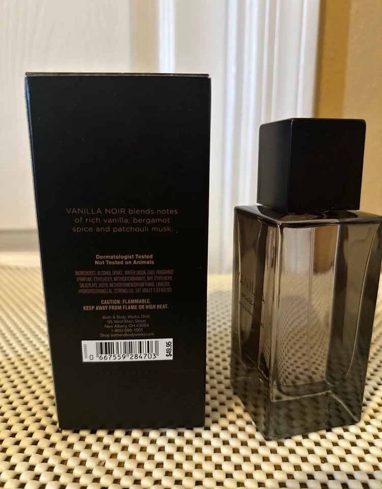 Colonia Bath And Body Works Vanilla Noir  Foto 4 de 4