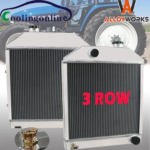 #C7NN8005H 3-ROW Radiator for FORD/NEW HOLLAND 233 2000 2600 3000 3600 4000 4200