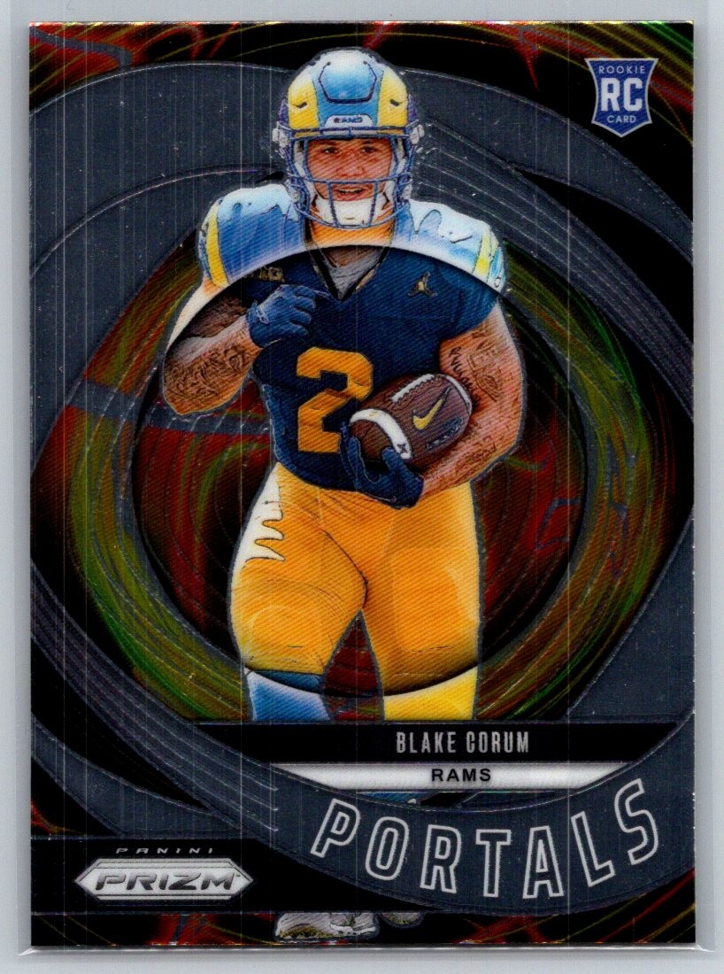 2024 Panini Prizm #8 Blake Corum Portals