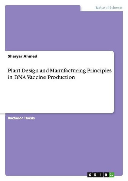 Plant Design And Manufacturing Principles In DNA Vaccine Production Sharyar Ahme-image