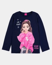 TOPModel Shirt Langarm 75081 Mädchen Talita blau dunkel 128,140,152,164 Püttmann
