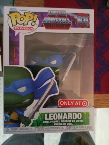 Funko Pop! Vinyl: Teenage Mutant Ninja Turtles - Leonardo- Target 1635 Grayskull