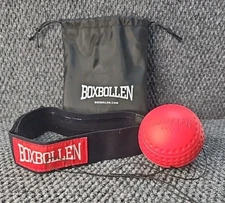 Boxbollen Boxing Reflex Ball Reaction Trainer Improve Coordination Agility Home