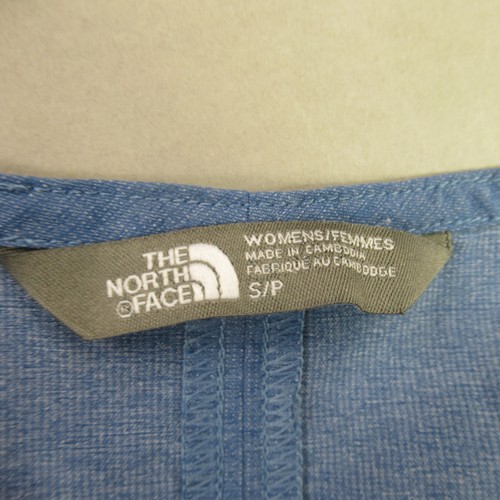 Abito North Face donna piccolo casual leggero senza maniche scollo a V blu - Foto 3 di 8
