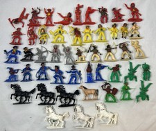 Jean Höfler Western Set Konvolut Indianer Cowboys Pferde W. Germany Vintage 70er