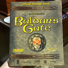 BradyGames Baldur's Gate Official Strategy Guide Forgotten Realms 1998