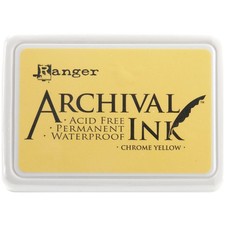 Ranger Archival Ink Pad 0-Chrome Yellow