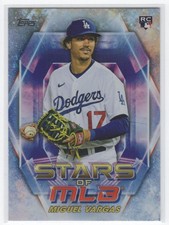 #SMLB-74 2023 Topps Stars of MLB / Miguel Vargas RC Los Angeles Dodgers