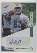 2019 Panini Donruss Elite Rookie 255/499 Preston Williams #RA-PW Auto 3wl