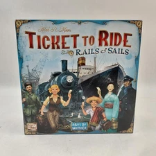Days of Wonder Ticket to Ride Rails & Sails Board Game Open Box Sealed Cards