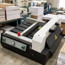 12.6 in/320mm Desktop Electric Paper Cutter 110V Cutting Thickness 1.65 in