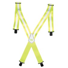 Clc Work Gear 14110 Tool Suspenders, Suspenders, Yellow, Polyester