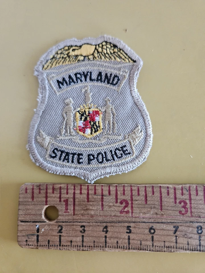 Нашивка реплика полиции штата Мэриленд - Изображение 4 из 4